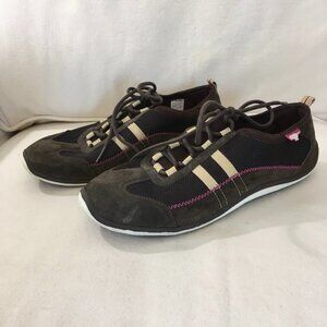 Rocket Dog Brown/Pink Suede Sneaker